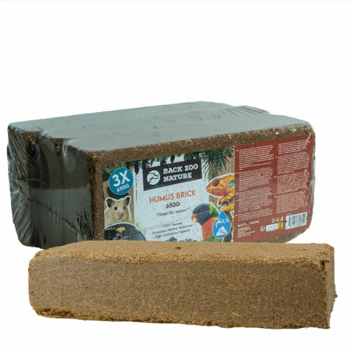 Back Zoo Nature humus brick 3x 650 gr